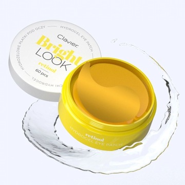 Clavier Retinol Bright Look гелевые патчи для глаз 60 шт.