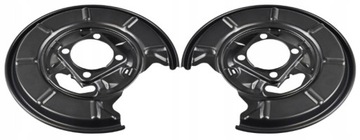 A KLASA W169 OSŁONY TARCZY HAMULCOWEJ TYŁ KOMPLET