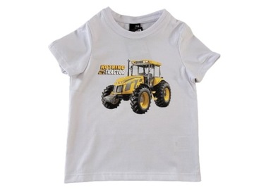 Bluzka KRÓTKI T-SHIRT KOSZULKA r 98 TRAKTOR GT