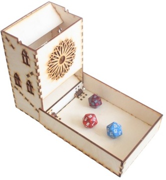 Dice tower, wieża do kości B2 OxiDiced