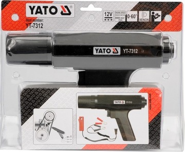 СТРОБОСКОПИЧЕСКАЯ ЛАМПА С РЕГУЛИРУЕМЫМ УГЛОМ YATO YT-7312