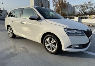Skoda Fabia III Kombi Facelifting 1.0 MPI 75KM 2019 Skoda Fabia salon PL FV VAT 23 ciezarowa VAT 1 bezwypadkowa, zdjęcie 9