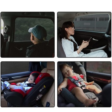 СОЛНЦЕЗАЩИТНЫЙ КОЗЫРЕК ДЛЯ ЗАДНЕГО ОКНА АВТОМОБИЛЯ 2 ШТ.