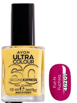 AVON Szybkoschnący lakier FUN N FUCHSIA