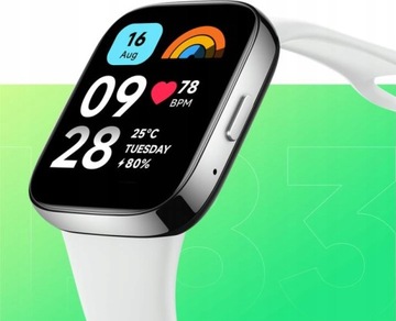 Smartwatch Xiaomi Redmi Watch 3 Active szary