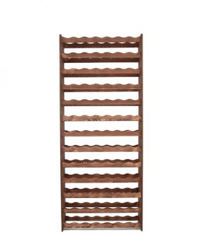 Винная полка RW-16 /91 бутылка/ - Коричневый Декор