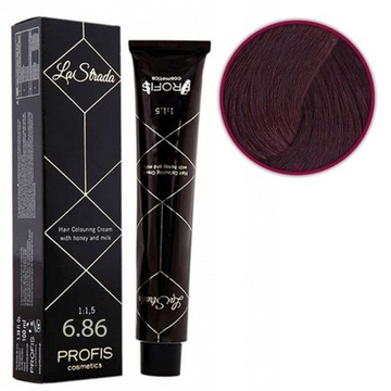 PROFIS LA STRADA FARBA DO WŁOSÓW - 6.86 - 100ml