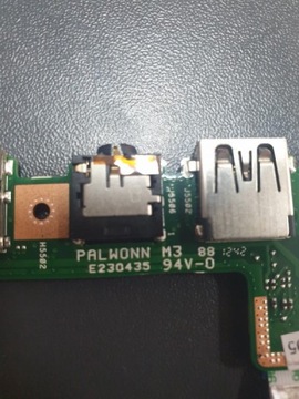 Разъем USB JACK для модуля Asus S400C 60NB0050