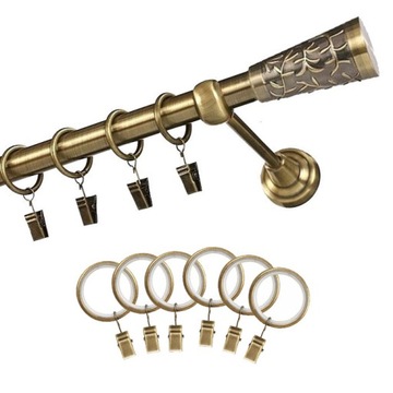Karnisz metalowy 140 cm średnica 19 mm modne wzory