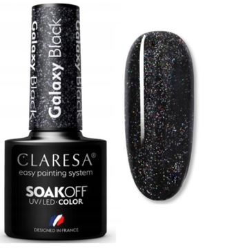 LAKIER HYBRYDOWY CLARESA GALAXY BLACK