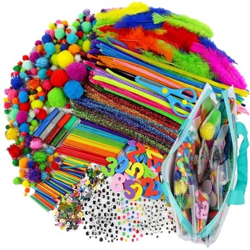 НАБОР ТВОРЧЕСКИЙ, пластик, художественный подарок для детей, 2000 шт.