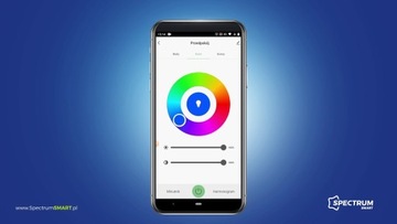 Żarówka inteligentna RGB kolorowa SMART LED 9W E27