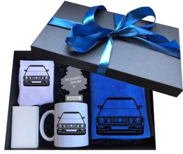 Zestaw kubek na prezent dla chłopaka dla kierowcy auta Volkswagen GOLF
