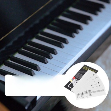 НАКЛЕЙКИ НА КЛАВИАТУРУ ПИАНИНО РУКОВОДСТВО ПО КЛЮЧАМ