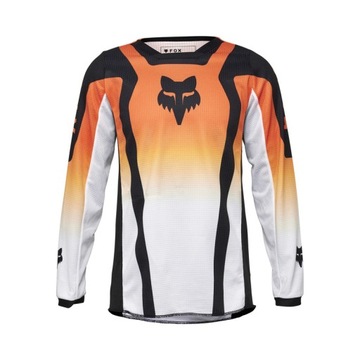 Bluza cross ENDURO FOX 180 JUNIOR Lean Fluorescent Orange YL