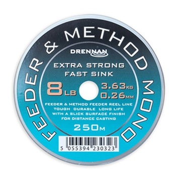 Żyłka Drennan Feeder&Method Mono 250m/0,23mm