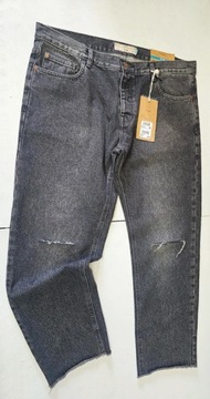 Next męskie spodnie jeansowe czarne W36L31 36/31 (pas 98 cm)