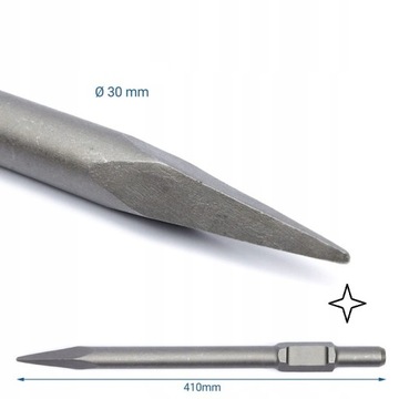 DEDRA Dłuto do betonu SZPICAK DED78481