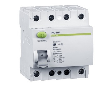 NOARK Wyłącznik różnicowoprądowy 4P AC 40A 100mA N108336