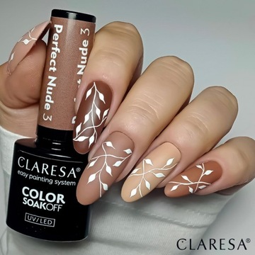 Гибридный лак для ногтей Claresa Perfect Nude ВЫБРАТЬ