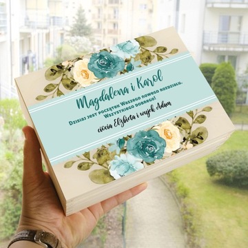 PREZENT NA ŚLUB NIEZBĘDNIK MAŁŻEŃSKI PUDEŁKO