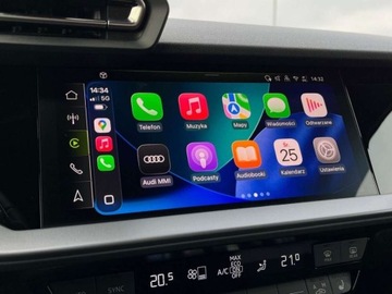 Audi A3 8Y Limousine Facelifting 1.5 35 TFSI 150KM 2025 Audi A3 Limousine VAT 23 Gwarancja Aktywny tempomat Kola 18 Kamera, zdjęcie 33