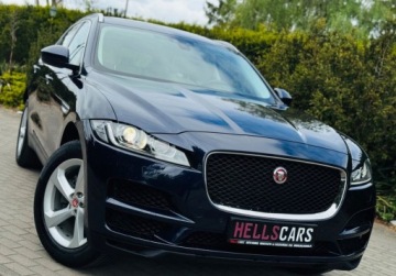 Jaguar F-Pace SUV 2.0 i4 250KM 2020 Jaguar F-Pace 2,0T 250ps R-Line Bi Led Pamieci Alu19 Kamery Panorama Gwara