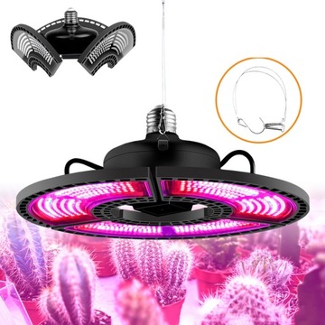 LAMPA PANEL DO WZROSTU UPRAWY ROŚLIN E27 LED 500W