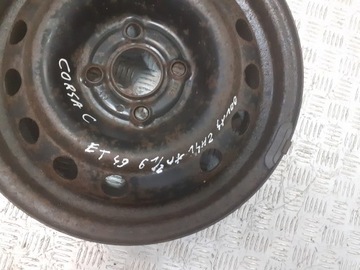 DISK 14” OCELOVÝ OPEL CORSA C