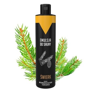 Emulsja Sauna Aromaterapia Świerk Zapach 250ml