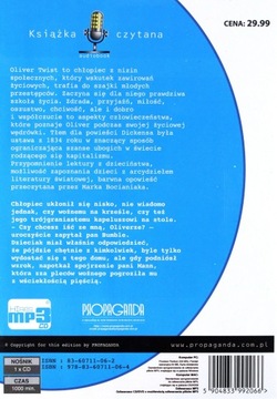 ПРИКЛЮЧЕНИЯ ОЛИВЕРА ТВИСТА - ЧАРЛЬЗ ДИКЕНС [АУДИОКНИГА] [CD]