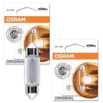 Osram 2x C10W Original Line Żarówka Halogenowa