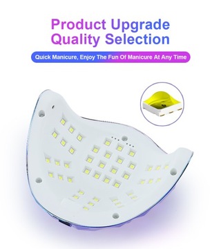 45 Lamp Beads Laser Color Nail Dryer Has 4 Timers