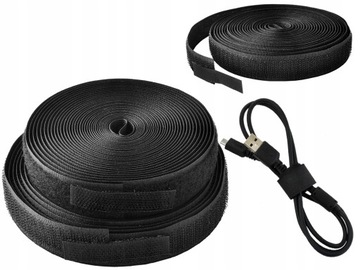 TAŚMA RZEPOWA RZEP ORGANIZER DO KABLI 2m i 3m 20mm
