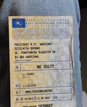 Suzuki Celerio 2015 Suzuki Celerio 102015. 1.0 Benzyna. Przetarty lewy bok. Jezdzi. Benzyna, zdjęcie 25