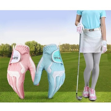 Женские перчатки для гольфа, перчатки для гольфа Super Fabric Particle Blue S