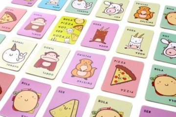 НАСТОЛЬНАЯ ИГРА: Булочка, Пицца, Кот, Сыр, Коза