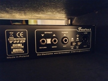 Басовый усилитель Taurus THD-450T со стойкой и кабелями