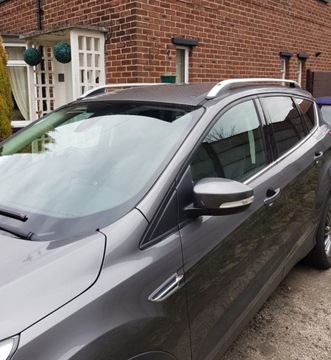 FORD KUGA II 2012-2019 РЕЙЛИНГИ НА КРЫШУ БАГАЖНИК БАГАЖНИК STRONG DURABLE SILVER