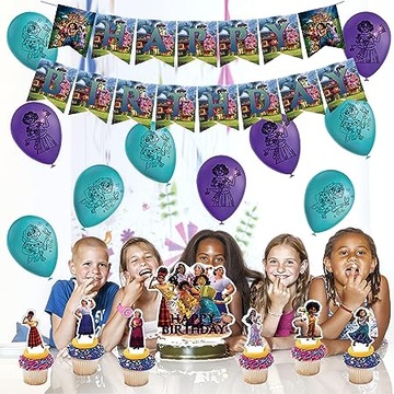 Набор воздушных шаров для украшения дня рождения Encanto - 38 шт.