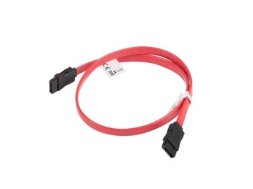 Кабель Sata Data III (6 ГБ/с), F/F, 50 см, красный