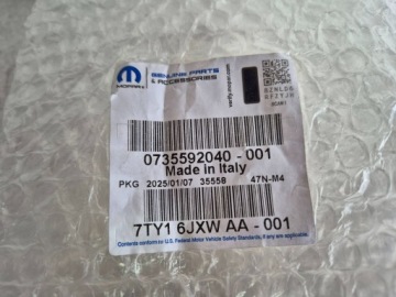 735592040, 7TY16JXWAA, Abdeckung außenspiegel zew. des rechten 735592040 / 7TY16JXWAA Fiat Panda III 09 | thumb 1