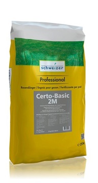 Nawóz wieloskładnikowy Schweizer Certo-2M granulat 25 kg (600-800m2)