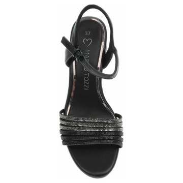 Damskie buty towarzyskie Marco Tozzi 2-28383-42 black comb 36