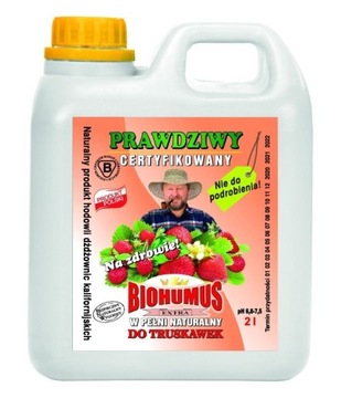 Biohumus Extra do truskawek i poziomek 2l EKODARPOL