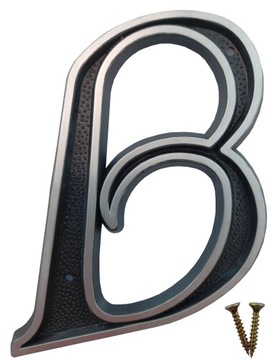 LITERA NA DOM BUDYNEK NUMER ADRES REFLEX 12CM B