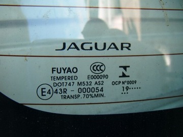 JAGUAR F-PACE 16- SKLO (OKNO) Z KRYT