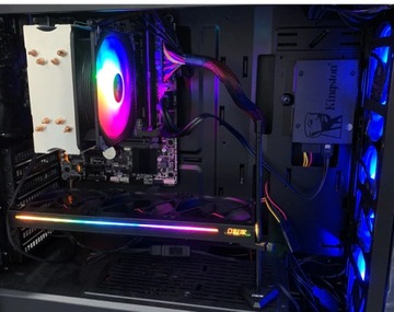 Кулер для видеокарты Teucer VC-C270H с подсветкой RGB ARGB