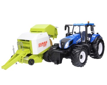 Zestaw Bruder New Holland 03120 + Prasa 02121