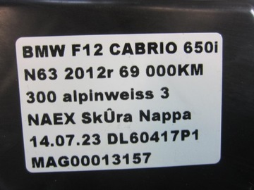 BMW 6 F12 F06 F13 VÝZTUHA NÁRAZNÍKU ZADNÍHO ADAPTÉR 51127223160 7223160